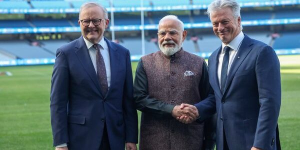 मेलबर्न क्रिकेट ग्राउंड में पीएम मोदी, ऑस्ट्रेलियाई पीएम के साथ लॉन्च किया ‘स्पोर्ट्स रोडमैप’, स्टीव वॉ समेत कई दिग्गज रहे मौजूद