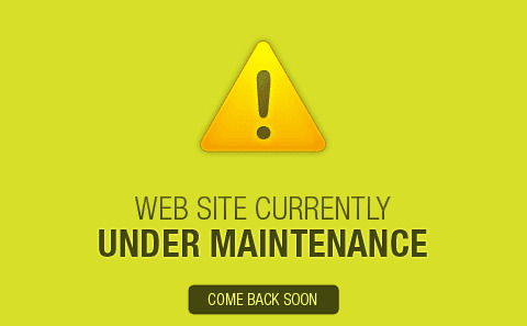 Website currently under maintenance, Come back soon