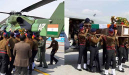 उत्तराखंड – शहीद मेजर चित्रेश का पार्थिव शरीर पहुंचा देहरादून, लोगों और परिजनों में शोक की लहर