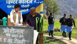उत्तराखंड : गरीब बालिकाओं के लिए भगवान हैं धन सिंह, पेड़ वाले गुरूजी के नाम से जानते हैं लोग