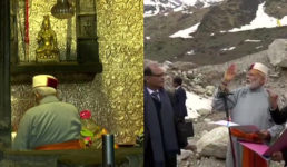 केदारनाथ पहुंचकर पूजा की मोदी ने, पीएम ने निर्माण कार्यों का भी लिया जायजा
