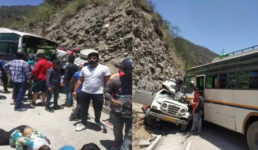 उत्तराखंड : मैक्स और बस की भयानक टक्कर में बढ़ी मृतक संख्या, इलाके में मातम फैला
