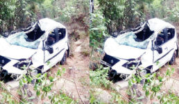 उत्तराखंड : भीषण सड़क हादसे में कार के परखच्चे उड़े, 5 लोग सवार थे इसमें