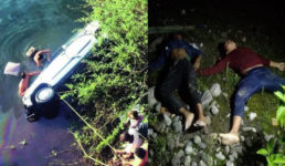 उत्तराखंड : देर रात नदी में गिरा वाहन, 3 युवकों की दर्दनाक मौत और 1 गंभीर रुप से घायल