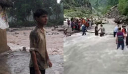 उत्तराखंड : बारिश के कारण एक युवा की मौत, एक महिला गायब, कई घर बहे