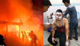 उत्तराखंड : आग में कूदकर दो लोगों को बचा लाया उत्तराखंड पुलिस का ये जवान, हो रही बहादुरी की तारीफ