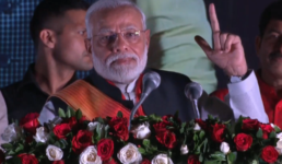 स्वदेश लौटने पर PM Modi का भव्य स्वागत, सर्जिकल स्ट्राइक याद की, बोले जनता के कारण विदेश में भारत का सम्मान बढ़ा