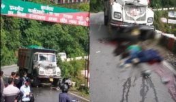 ट्रक की चपेट में आने से स्कूटी सवार दो युवकों की दर्दनाक मौत, हादसे से सदमे में आए परिजन