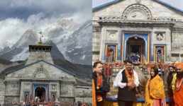 चुनाव नतीजों से पहले केदारनाथ पहुंचे महाराष्ट्र मुख्यमंत्री देवेन्द्र फडणवीस, मांगा जीत का आशीर्वाद