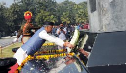 दिल्ली स्थित राष्ट्रीय पुलिस स्मारक पर उत्तराखंड सरकार का श्रद्धांजलि कार्यक्रम, मुख्यमंत्री ने क्या कहा पढ़िए