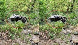Uttarakhand भीषण सड़क हादसा, तीन की मौत, दो लोग घायल, दिल्ली से आ रही इनोवा खाई में गिरी