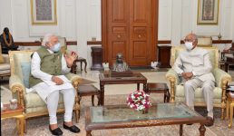 चीन से तनाव के बीच पीएम मोदी ने की राष्ट्रपति से मुलाकात, राष्ट्रीय और अंतरराष्ट्रीय मुद्दों पर हुई बातचीत