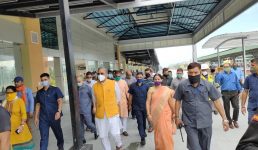 मुख्यमंत्री ने नवनिर्मित योगनगरी ऋषिकेश रेलवे स्टेशन का निरीक्षण किया, योजना के लिए प्रधानमंत्री को कहा धन्यवाद