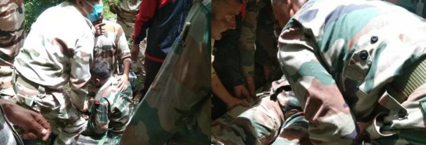 Uttarakhand सेना के जवानों का वाहन दुर्घटनाग्रस्त, ITBP के जवानों ने मौके पर पहुंचकर किया रेस्क्यू Uttarakhand सेना के जवानों का वाहन दुर्घटनाग्रस्त, ITBP के जवानों ने मौके पर पहुंचकर किया रेस्क्यू