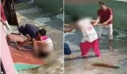 Uttarakhand पड़ोसन पर जानलेवा हमले का वीडियो वायरल, कारण जानकर सभी लोग हैरान
