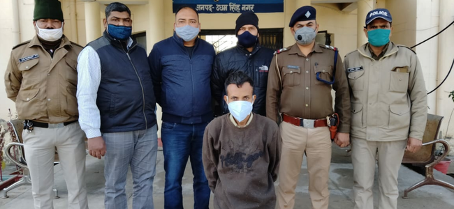 उत्तराखंड STF ने नाकाम की बड़ी घटना, कुख्यात इनामी बदमाश गिरफ्तार, नेपाल में भी जा चुका है जेल