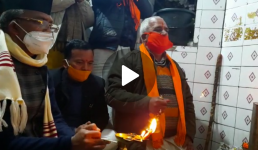 Video अल्मोड़ा : मुख्यमंत्री त्रिवेन्द्र ने गोल्ज्यू देवता के मंदिर में पूजा अर्चना कर प्रदेश की खुशहाली की कामना की