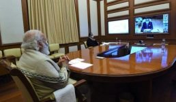 प्रधानमंत्री की प्रगति बैठक में शामिल हुए मुख्य सचिव ओमप्रकाश, राज्य में जन औषधि केंद्रों के संबंध में दी जानकारी