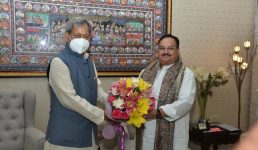 मुख्यमंत्री ने बीजेपी अध्यक्ष जे पी नड्डा से मुलाकात की, 2022 चुनाव की दृष्टि में महत्वपूर्ण मानी जा रही मुलाकात