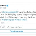 रुद्रपुर के मनोज से बात की पीएम मोदी ने, टोक्यो पैरा ओलंपिक में जीता है कांस्य पदक