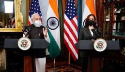 PM Modi US Visit : आतंकवाद से लेकर कारोबार की बात, कमला हैरिस से भी की मुलाकात