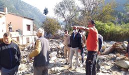 Uttarakhand केन्द्र सरकार की एक टीम आपदा प्रभावित इलाकों का दौरा कर रही है, नुकसान का किया जा रहा आकलन