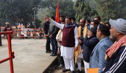 Uttarakhand खटीमा में मुख्यमंत्री ने विकास योजनाओं का लोकार्पण और शिलान्यास किया, भारामल बाबा मंदिर के भी दर्शन किये