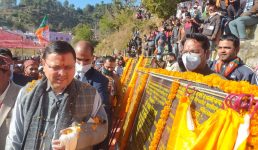Uttarakhand सीएम धामी ने जीआईसी दशाईथल, गंगोलीहाट का लोकार्पण किया, विकास कार्यों का शिलान्यास और घोषणाएं भी की
