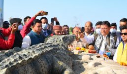 Uttarakhand खटीमा में सीएम धामी ने ककरा क्रोकोडाइल ट्रेल और  ‘सुरई इकोटूरिज्म जोन’ में जंगल सफारी का शुभारंभ किया, पढ़ें पूरी खबर