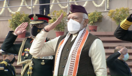 Republic Day 2022 : तस्वीरें – उत्तराखंड की टोपी में नजर आए पीएम मोदी, राज्य के लिए गर्व का पल