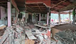 Video : नैनीताल के एक होटल की मंजिलों को किया गया ध्वस्त, अनधिकृत निर्माण को लेकर दी गई थी चेतावनी