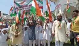 उधम सिंह नगर : गदरपुर में मदरसे के छात्रों ने निकाली तिरंगा रैली, सीर गोटिया में मदरसा जामियातुल हसनात की ओर से आज़ादी का अमृत महोत्सव आयोजन