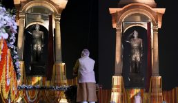 28 फुट ऊंची और 65 मीट्रिक टन भारी है इंडिया गेट पर लगी नेताजी की मूर्ति, पीएम मोदी ने किया अनावरण