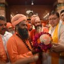 1100 साल पुरानी दशनामी छड़ी यात्रा की हुई शुरुआत, मुख्यमंत्री धामी ने पूजा-अर्चना कर स्वागत एवं अभिनन्दन किया