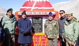 सिमली-ग्वालदम राजमार्ग पर बीआरओ के तीन पुलों का उद्घाटन रक्षामंत्री राजनाथ सिंह ने लेह से किया, आवागमन होगा आसान