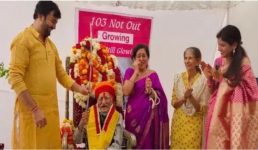 ये है उत्तराखंड का 103 साल का शेर, द्वितीय विश्वयुद्ध, 62 और 65 की लड़ाई में दुश्मन के दांत खट्टे किए, तलवार से केक काटकर मनाया जन्मदिन