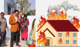 हल्द्वानी के एक मकान में कभी भी लग जाती है रहस्यमई आग, जांच करने कमिश्नर दीपक रावत सहित कई अधिकारी पहुंचे