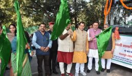 Dehradun आई०एस०बी०टी० से मालदेवता और आई०एस०बी०टी० से सहसपुर रोड पर सीएम धामी ने 10 इलैक्ट्रिक बसों का शुभारंभ किया, देहरादून स्मार्ट सिटी लिमिटेड की दून कनैक्ट सेवा का हैं हिस्सा