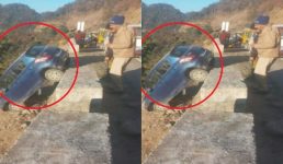 Uttarakhand कार सड़क से लटक गई, लेकिन चालक सीधे खाई में चला गया, SDRF ने मुश्किल से निकाला शव