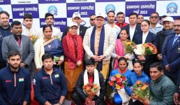 मुख्यमंत्री ने किया राज्य स्तरीय खेल महाकुंभ-2022 का शुभारंभ, खिलाड़ियों के लिए की कई घोषणाएं