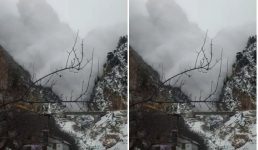 Uttarakhand भारत-चीन सीमा पर ग्लेशियर टूटा, भारी हिमस्खलन, प्रशासन अलर्ट पर, देखिए