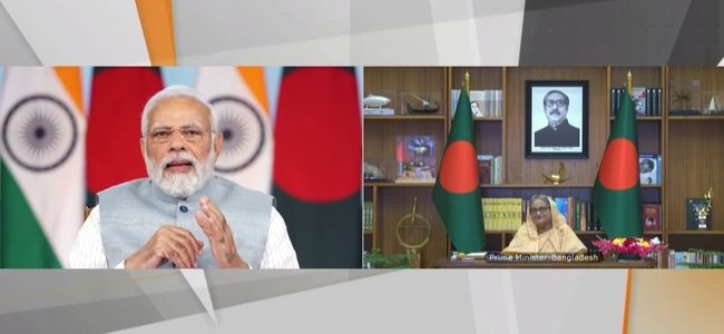 पीएम मोदी और बांग्लादेश पीएम शेख हसीना ने भारत-बांग्लादेश मैत्री पाइपलाइन का उद्घाटन किया, 1 मिलियन मीट्रिक टन प्रति वर्ष हाई-स्पीड डीजल पहुंचेगा बांग्लादेश पीएम मोदी और बांग्लादेश पीएम शेख हसीना ने भारत-बांग्लादेश मैत्री पाइपलाइन का उद्घाटन किया, 1 मिलियन मीट्रिक टन प्रति वर्ष हाई-स्पीड डीजल पहुंचेगा बांग्लादेश