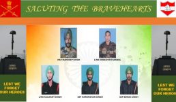 जम्मू-कश्मीर में सेना के 5 जवान शहीद, सेना ने शहीदों की तस्वीर जारी की, आतंकियों की बड़े पैमाने पर तलाश जारी