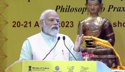 पीएम मोदी ने विश्व बौद्ध शिखर सम्मेलन को संबोधित किया, कहा दुनिया की आधुनिक समस्याओं का हल बुद्ध की प्राचीन शिक्षाओं में है