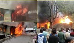 Video, उत्तराखंड में दर्दनाक हादसा, 4 बच्चे जिंदा जले, कई लोग झुलसे