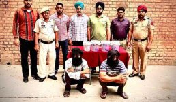 काशीपुर के व्यापारी की हत्या की योजना बना रहे दो शूटर हथियारों समेत पंजाब में गिरफ्तार,7 लाख रुपए दिये गये थे हत्या को अंजाम देने के लिए