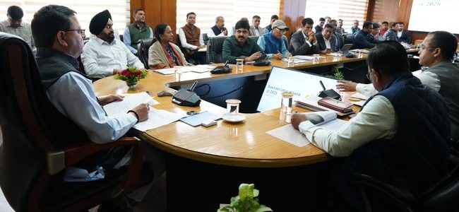 उत्तराखंड मुख्यमंत्री ने विभागाध्यक्षों को दिये 2025 तक के विकास लक्ष्यों को पूर्ण करने के निर्देश, कहा राज्य के समग्र विकास के लिए विभागों को दिये लक्ष्यों की प्राप्ति की होगी समीक्षा उत्तराखंड मुख्यमंत्री ने विभागाध्यक्षों को दिये 2025 तक के विकास लक्ष्यों को पूर्ण करने के निर्देश, कहा राज्य के समग्र विकास के लिए विभागों को दिये लक्ष्यों की प्राप्ति की होगी समीक्षा