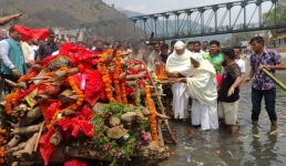 कैबिनेट मंत्री चंदन राम दास पंचतत्व में विलीन, राजकीय सम्मान के साथ अंत्येष्टि, नम आंखों से हजारों लोगों ने दी श्रद्धांजलि