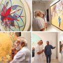 तस्वीरें, पीएम मोदी ने किया जन शक्ति कला प्रदर्शनी का दौरा