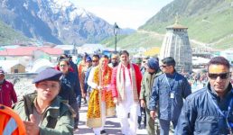 केदारनाथ आपदा की 10वीं बरसी पर सीएम धामी केदारनाथ पहुंचे, कहा पीएम मोदी की इच्छाशक्ति के कारण ही समस्त केदार पुरी क्षेत्र दिव्य और भव्य रूप ले चुका है